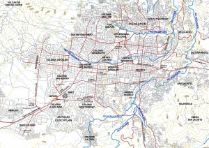 Plano de la ciudad de San Salvador (El Salvador)
