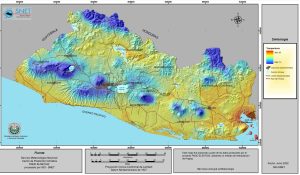 Temperaturas medias en El Salvador.