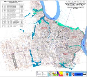 Plano de la ciudad de Pucallpa