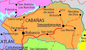 Principales ciudades del departamento de Cabañas.