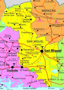 Principales ciudades del departamento de San Miguel. Principales ciudades del departamento de San Miguel.
