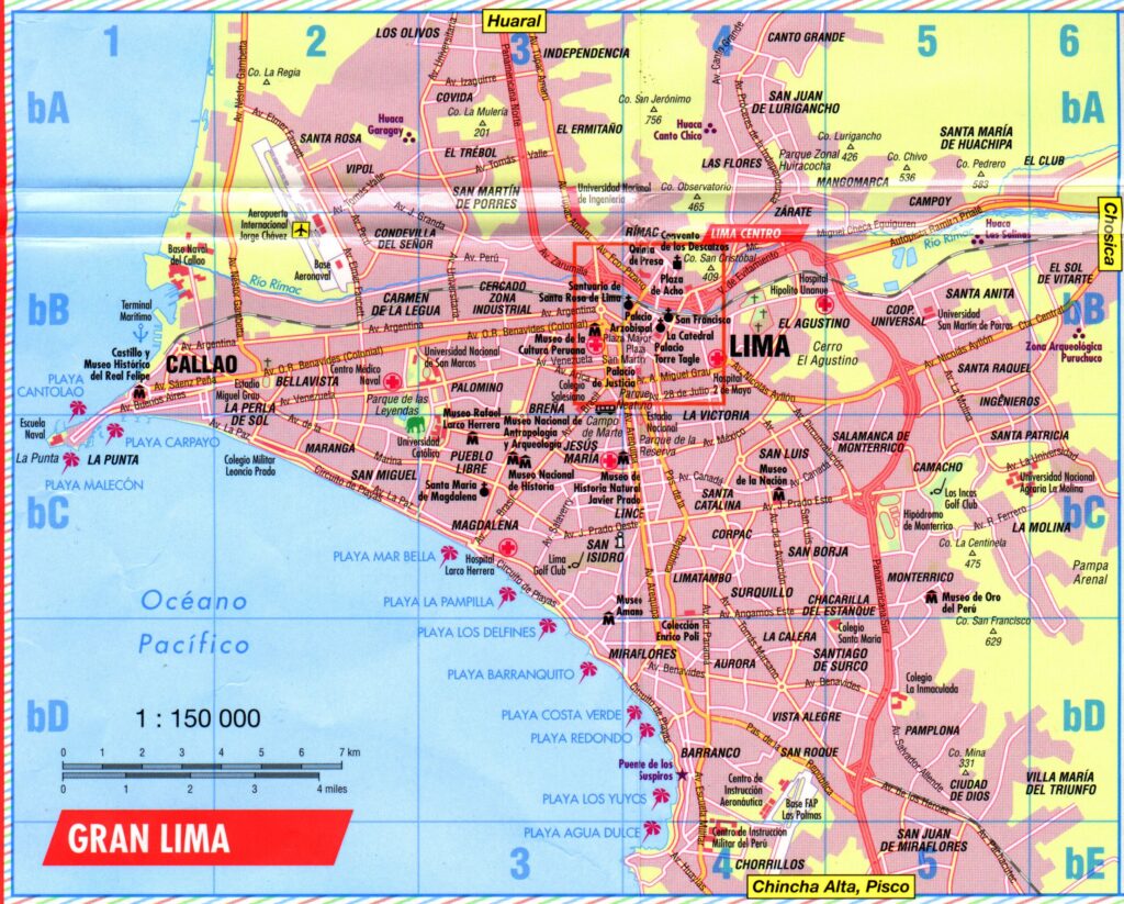 Mapa de Lima.