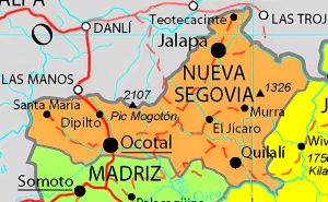 Principales ciudades del departamento de Nueva Segovia.