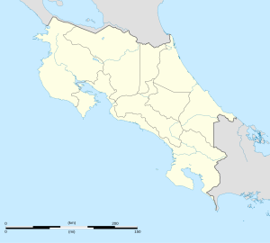 Mapa mudo de Costa Rica