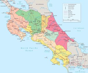 Provincias de Costa Rica.