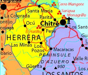 Principales ciudades de la provincia de Herrera.