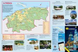 Mapa turístico de La Habana