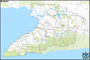 Mapa de la provincia de Granma