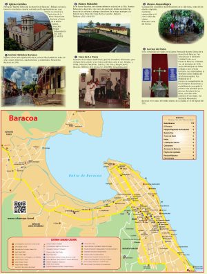 Plano de la ciudad de Baracoa