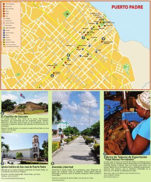 Plano de la ciudad de Puerto Padre