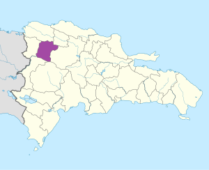 Mapa de ubicación de la provincia de Santiago RodrÃguez en República Dominicana. Mapa de ubicación de la provincia de Santiago RodrÃguez en República Dominicana.