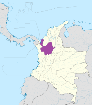 ¿Dónde se encuentra el departamento de Antioquia?