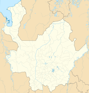 Mapa mudo del departamento de Antioquia