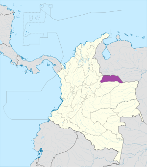 ¿Dónde se encuentra el departamento de Arauca?