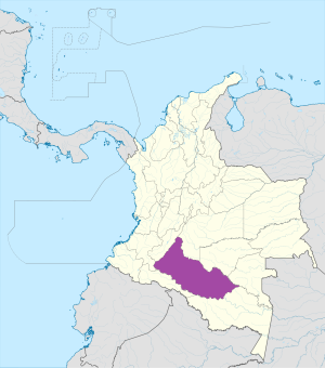 ¿Dónde se encuentra el departamento de Caquetá?