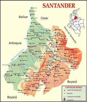 ¿Cuáles son las principales ciudades de Santander?