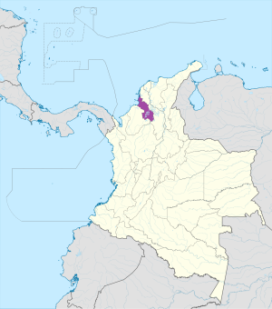 ¿Dónde se encuentra el departamento de Sucre?