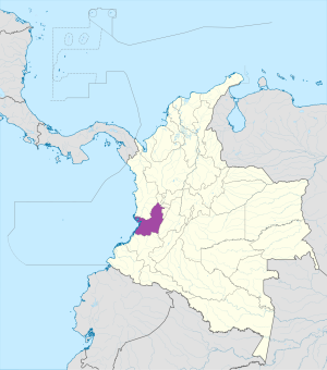 ¿Dónde se encuentra el departamento del Valle del Cauca?