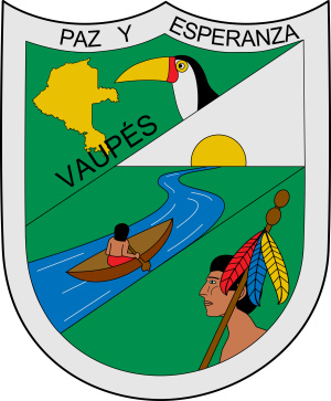 Escudo del departamento del Vaupés