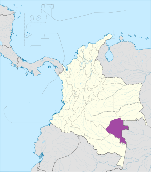¿Dónde se encuentra el departamento del Vaupés?