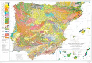 Mapa geológico de España