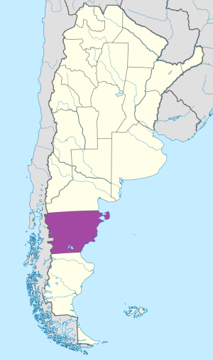 ¿Dónde se encuentra la provincia del Chubut?