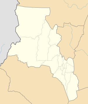 Mapa mudo de la provincia de Catamarca