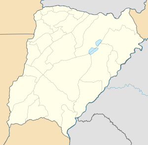 Mapa mudo de la provincia de Corrientes