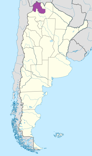 ¿Dónde se encuentra la provincia de Jujuy?