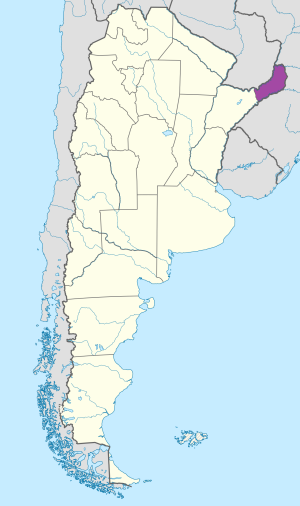 ¿Dónde se encuentra la provincia de Misiones?