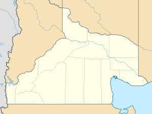 Mapa mudo de la provincia de Río Negro