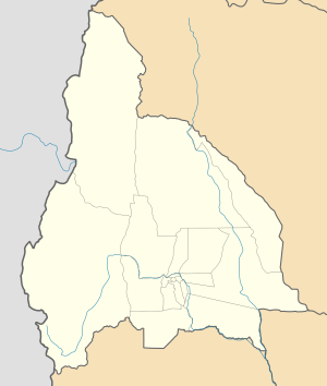 Mapa mudo de la provincia de San Juan (Argentina)