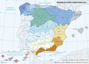 Mapas hidrográficos de España