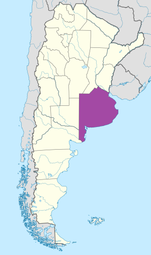 ¿Dónde se encuentra la provincia de Buenos Aires?