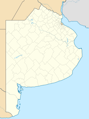 Mapa mudo de la provincia de Buenos Aires