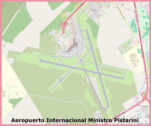 Plano del Aeropuerto Internacional Ministro Pistarini