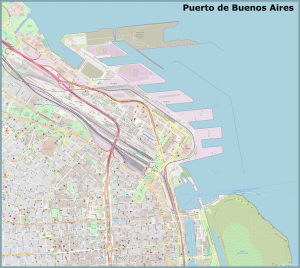 Plano del puerto de Buenos Aires