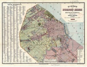 Plano de la Ciudad de Buenos-Aires y distrito federal 1900