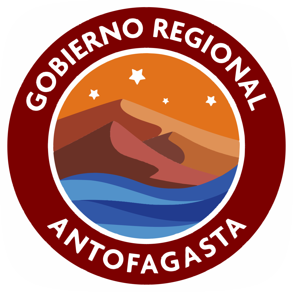 Logo del Gobierno Regional de Antofagasta.