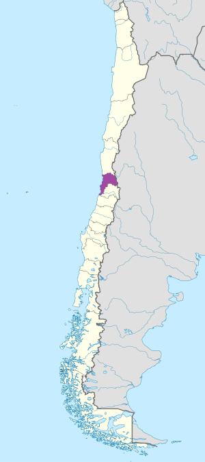 ¿Dónde se encuentra la región de Valparaíso?