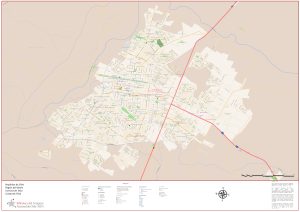 Plano de la ciudad de Talca