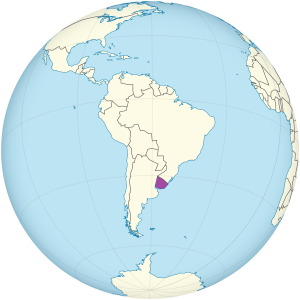¿Dónde se encuentra Uruguay?