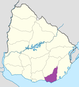 Mapa de ubicación del departamento de Maldonado. Mapa de ubicación del departamento de Maldonado.