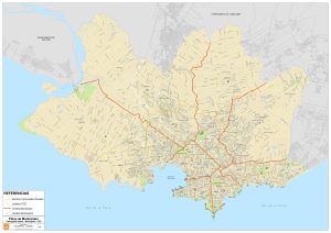 Plano de la ciudad de Montevideo