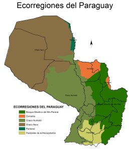 Ecorregiones de Paraguay.