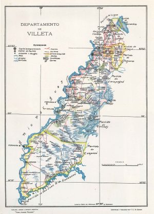 Departamento de Villeta en 1920 (Paraguay)