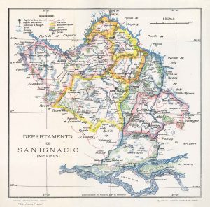 Departamento de San Ignacio (Misiones) en 1920