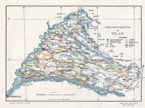 Departamento de Pilar en 1920