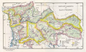 Departamento de San Pedro en 1920 (Paraguay)