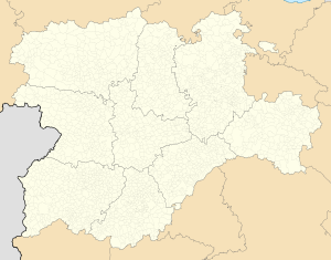 Mapa mudo de Castilla y León